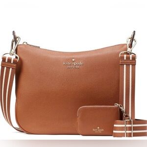 Kate Spade Rosie Crossbody with two straps- brand new with coin purse